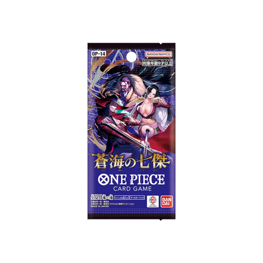 One Piece OP-14 Seven Heroes Of The Blue Sea - Japanese (1 Booster Pack)