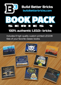 Classic Books Pack (Series 1) made using LEGO parts - 