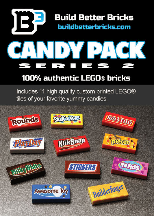 Candy Pack (Series 2) made using LEGO parts - 