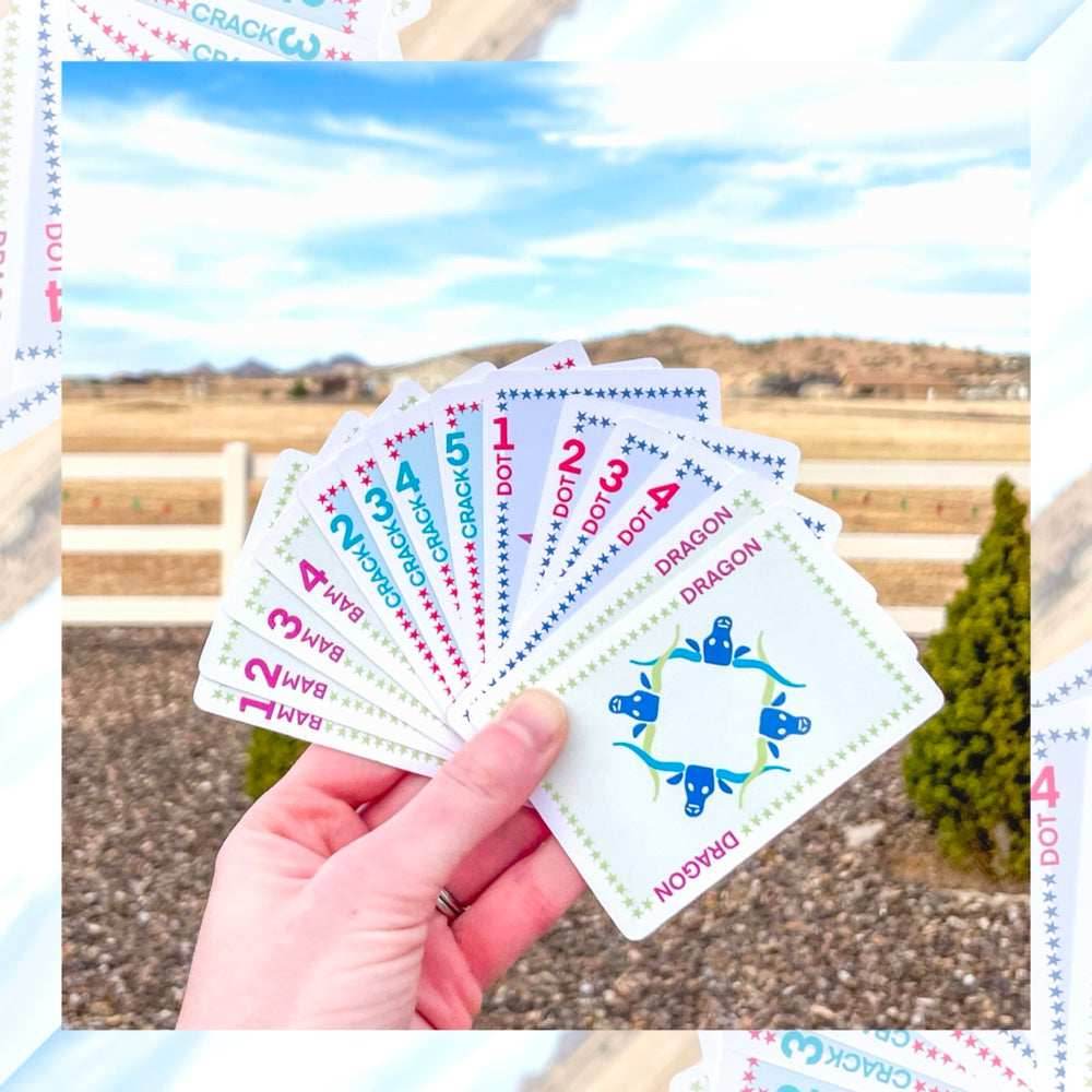 Play Away Mahjong Cards: Texas Edition - Deck