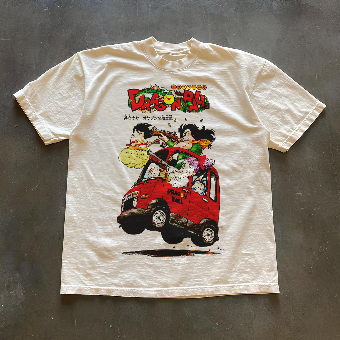 Dragonball Z Joyride Off White Tee