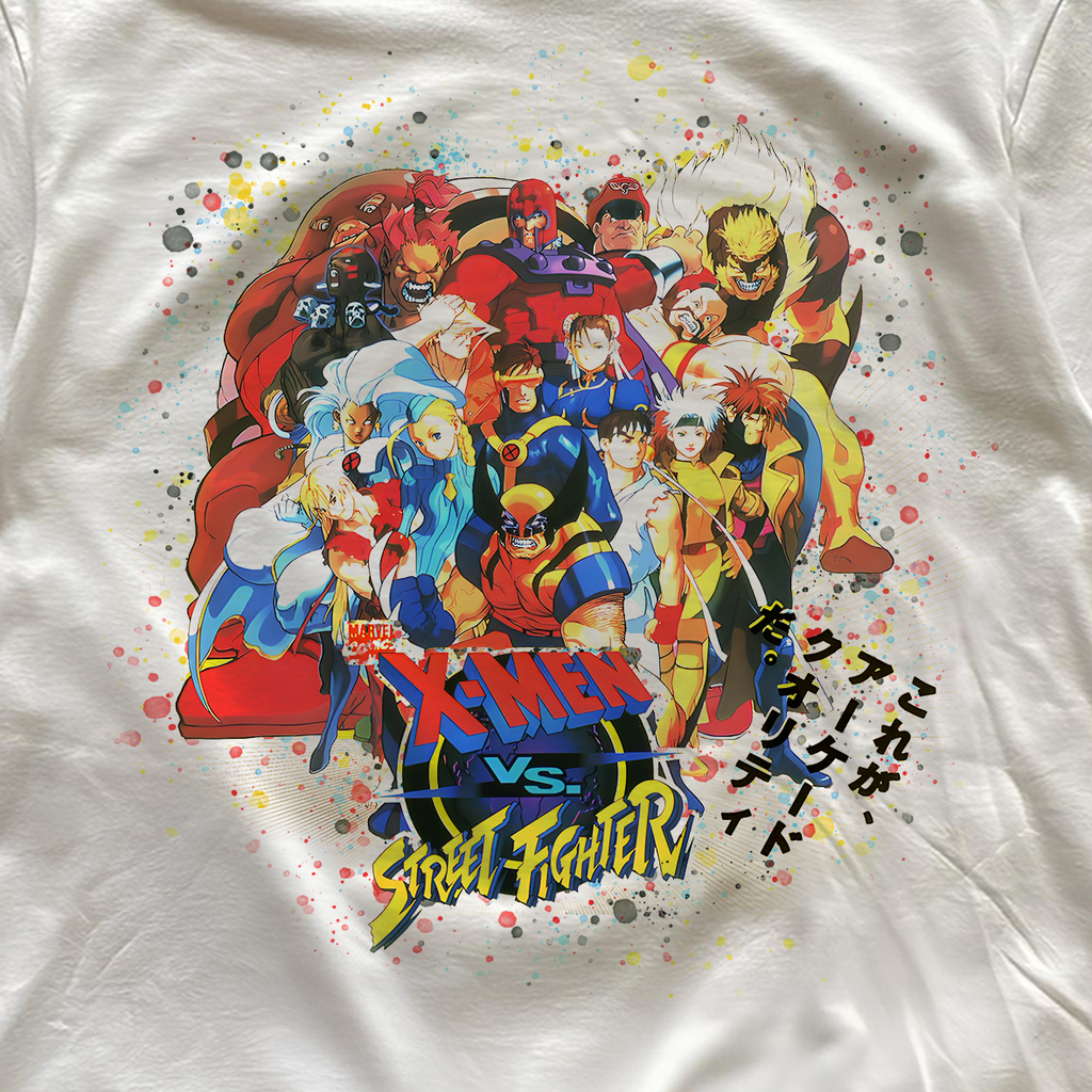 X-Men Vs. Street Fighter Tee
