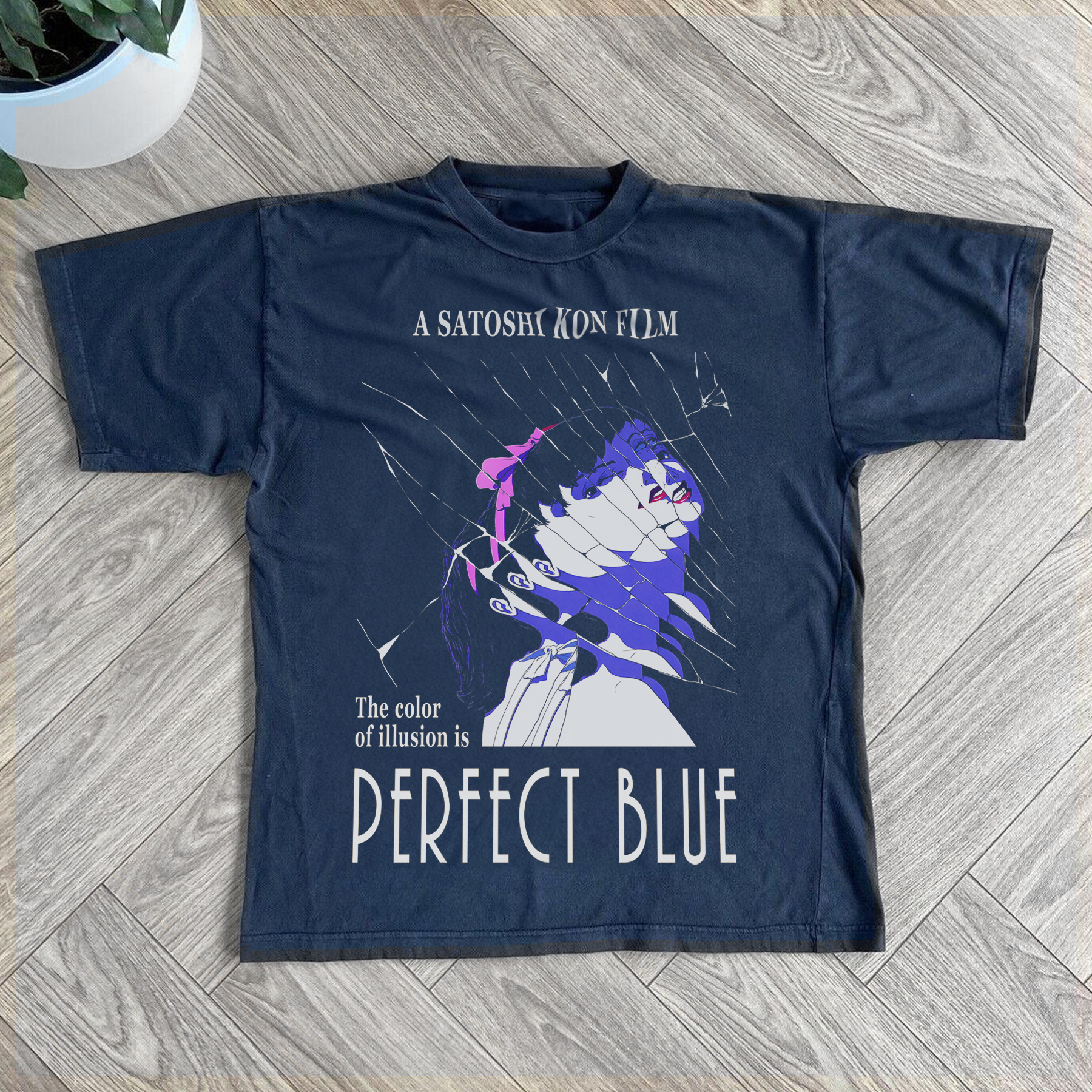 Perfect Blue 1997 Promo Merch Black T-Shirt
