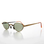 Unique 90s Steampunk Sunglass Unisex Futuristic - Petar - Silver