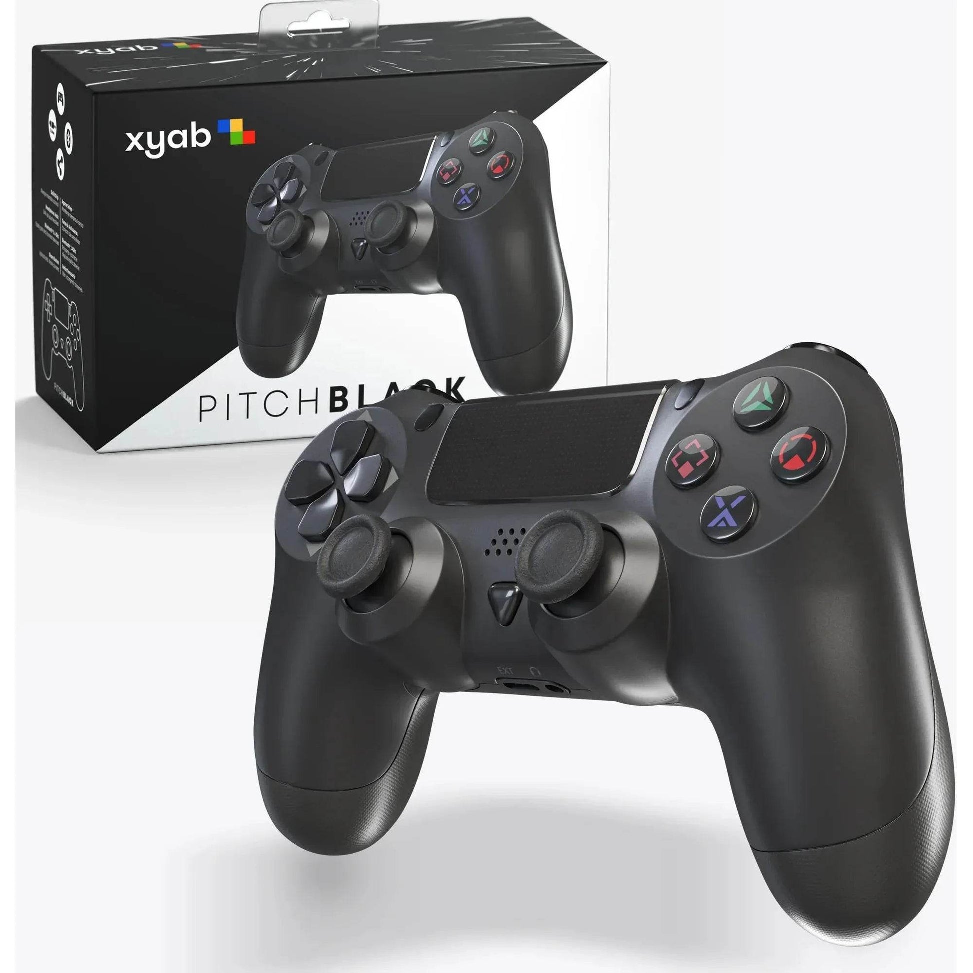Wireless Bluetooth Controller Compatible With PS4® (XYAB) - Black