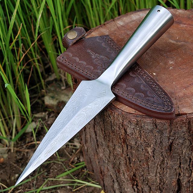 Mail Piercer Norse Viking Spear Head Sharpened to the Pointed Edge-2
