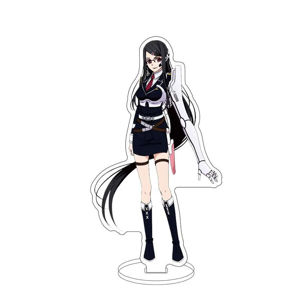 PLUNDERER Acrylic Figures, Anime Acrylic Characters Ornament Desk Stand Decor 15 CM