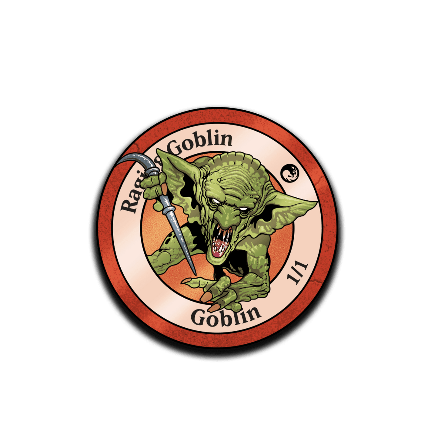 Magic: The Gathering - Raging Goblin (Snoddy) AR Pin - 