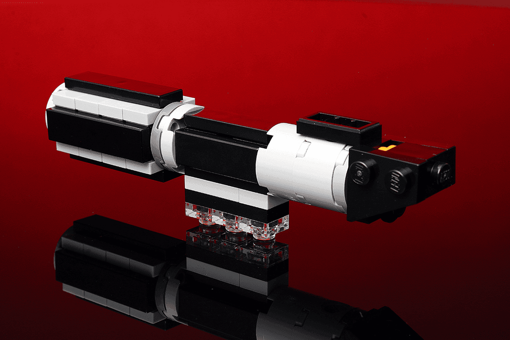 Mini Dark Lord Lightsaber made using LEGO parts - B3 Customs - 