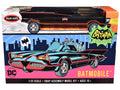 Skill 2 Model Kit Batmobile "Batman" (1966-1968) TV Series 1/25 Scale Model by Polar Lights