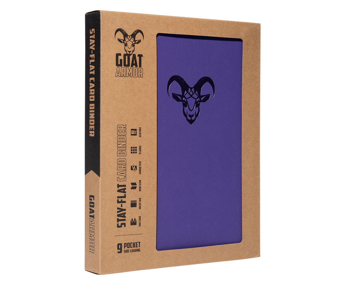 "Stay Flat" Card Binder