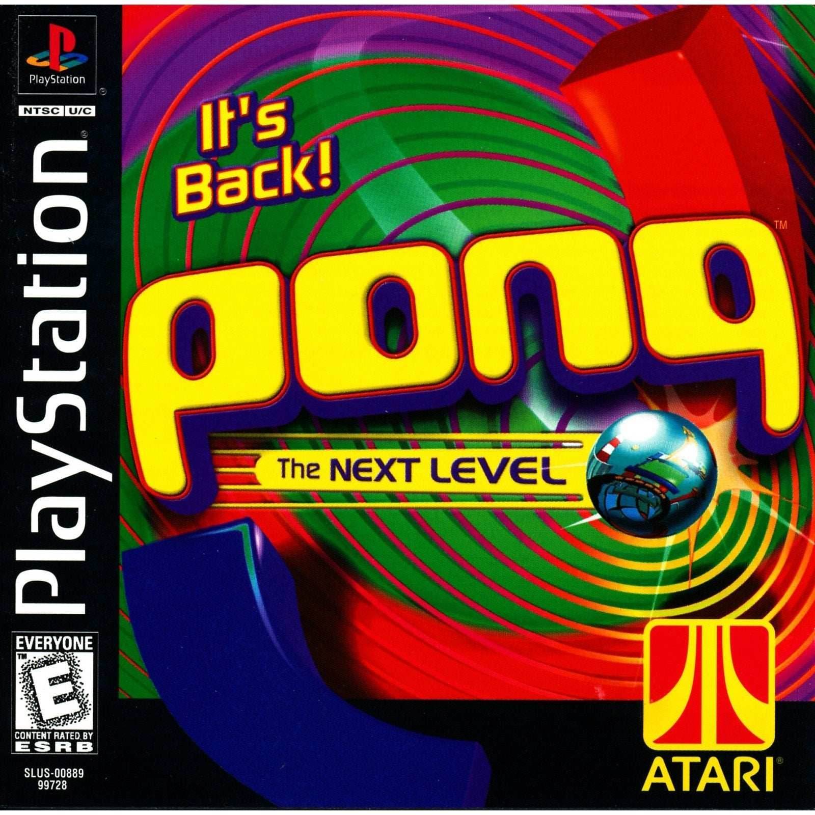Pong The Next Level (Playstation) - Game Manual Only