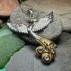 Phoenix Gemstone Necklace