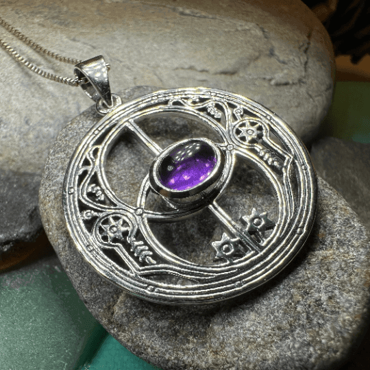 Isobel Chalice Well Necklace - 18 / Amethyst