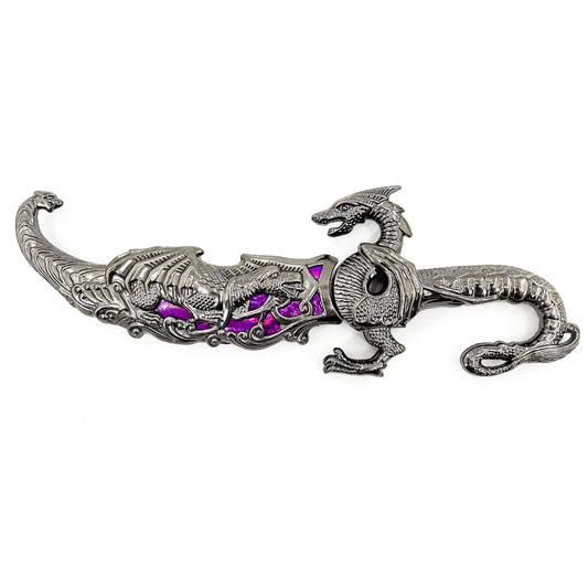 Enchanted Twilight Purple Dragon Dagger-0