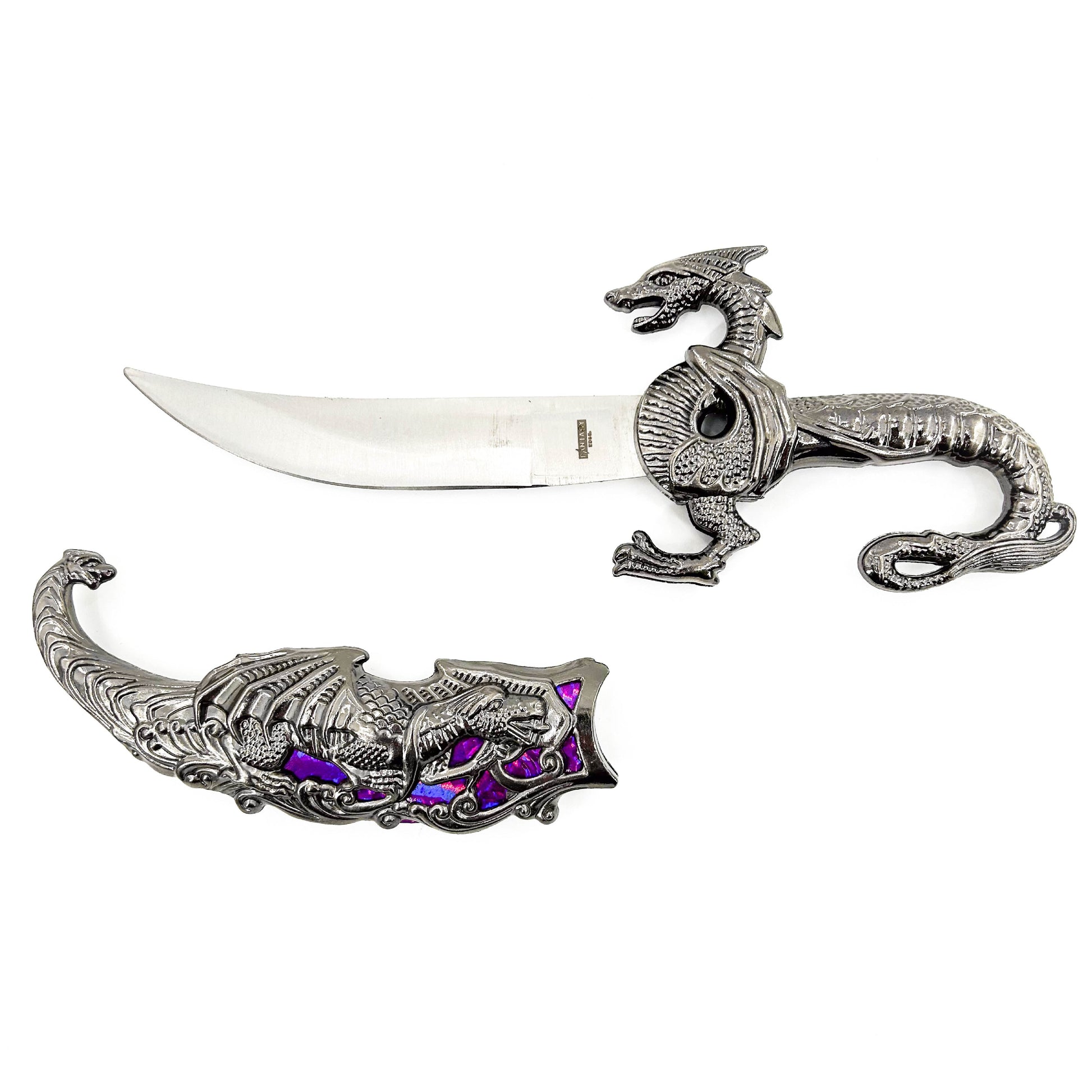 Enchanted Twilight Purple Dragon Dagger-1