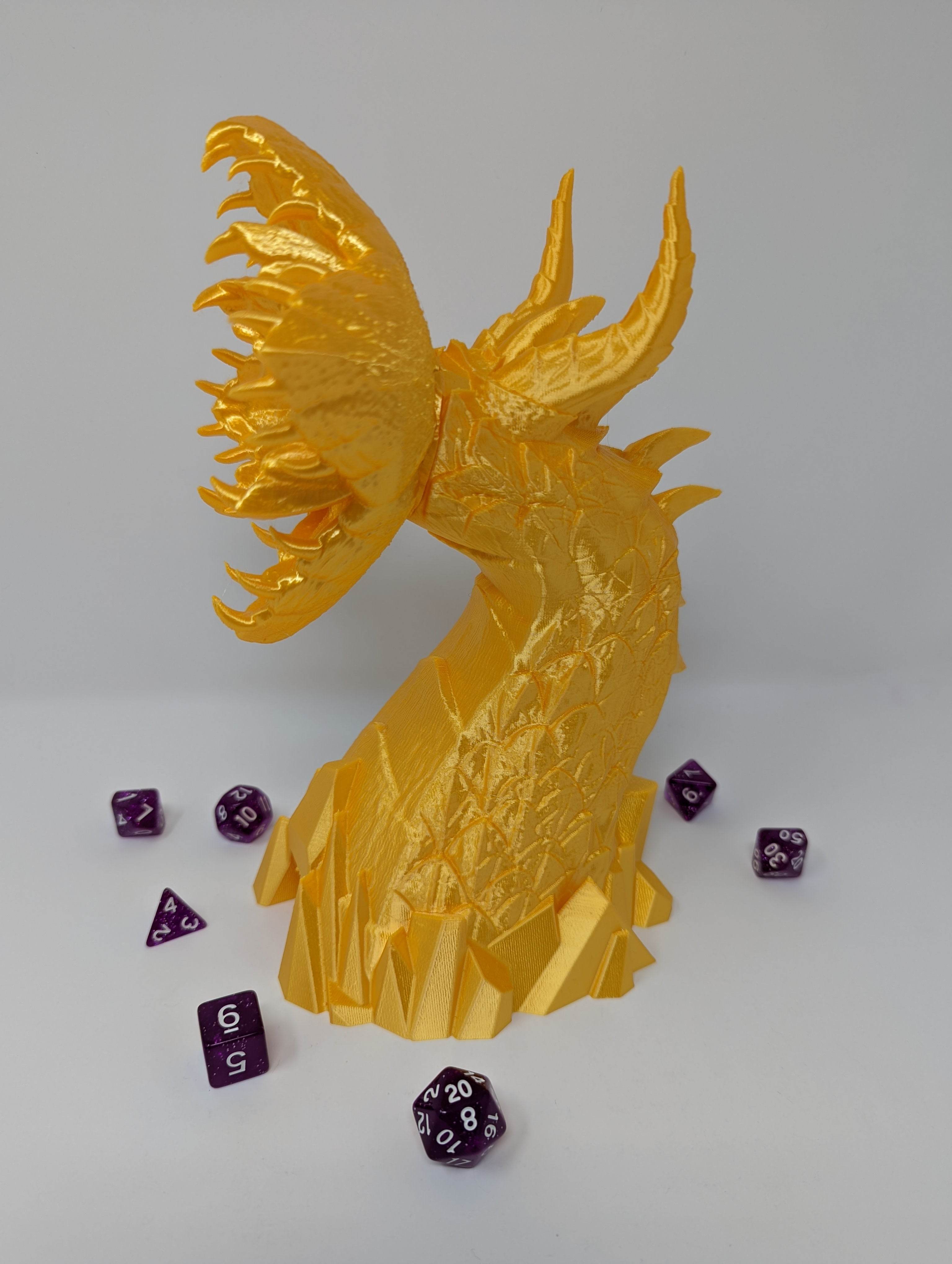 Moon Worm Dice Roller - Tier 1 / Large Tray