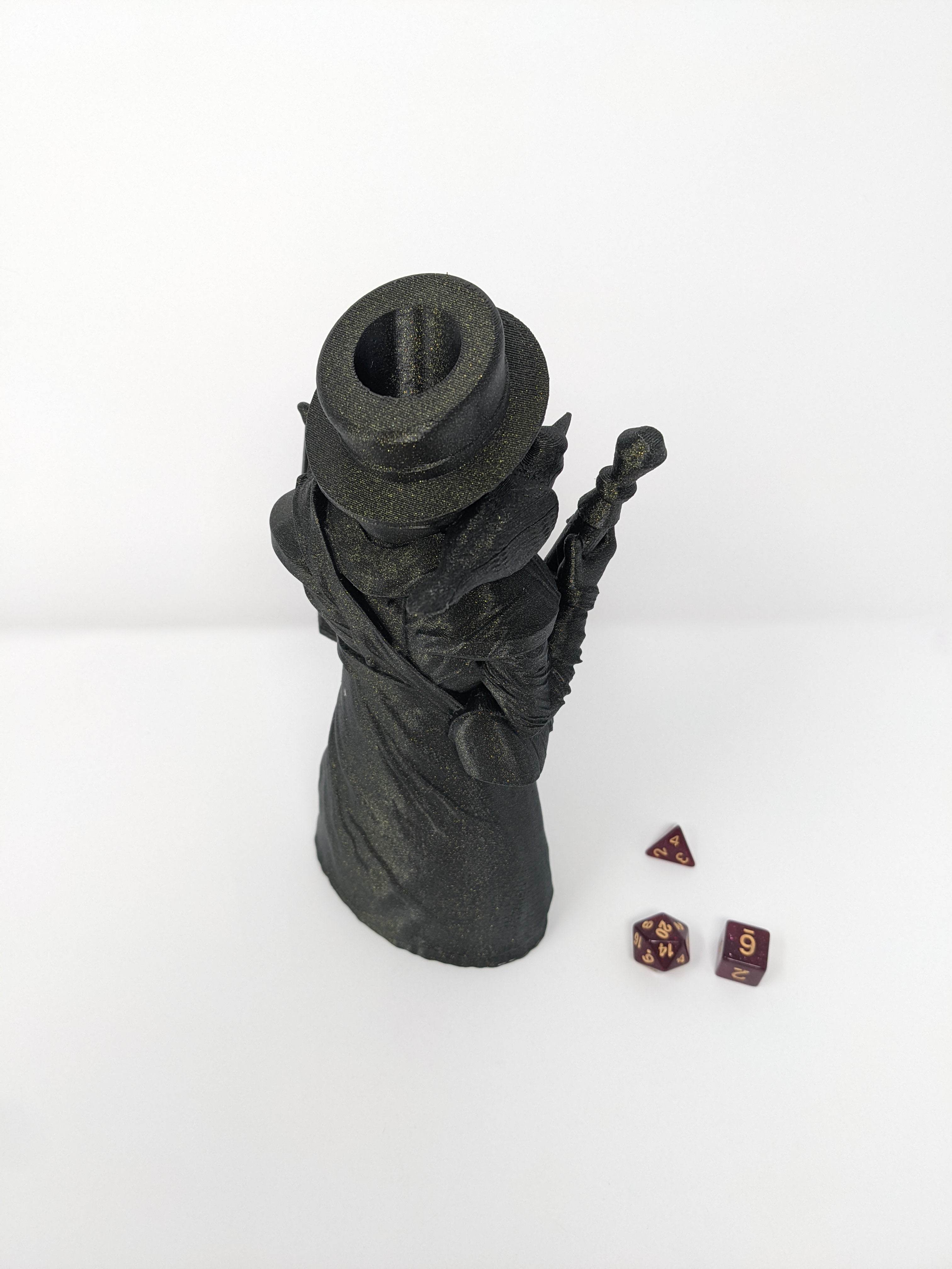 Plague Doctor Dice Roller - Multicolor As Pictured / Large Tray
