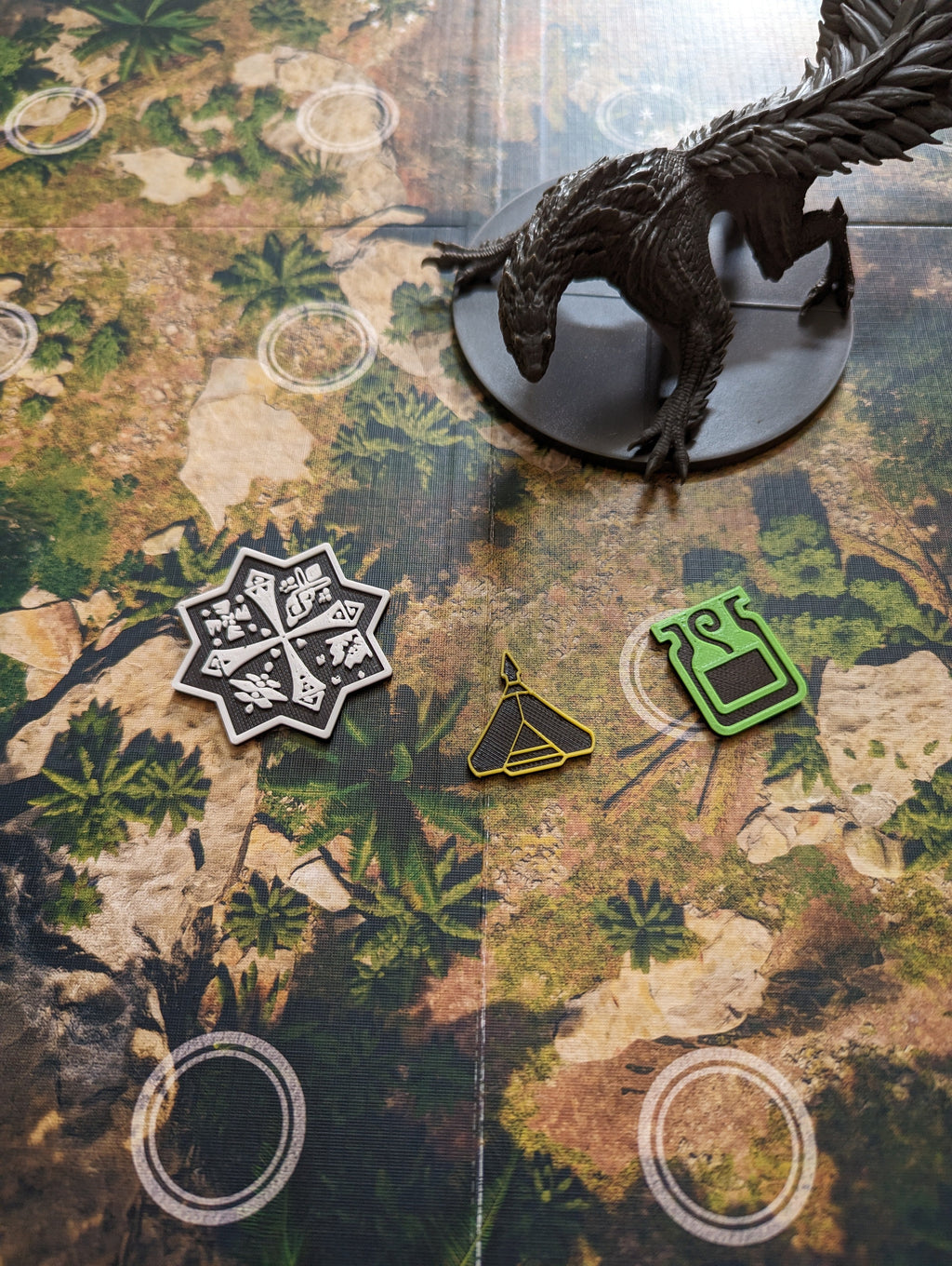 Game Tokens for Monster Hunter World Board