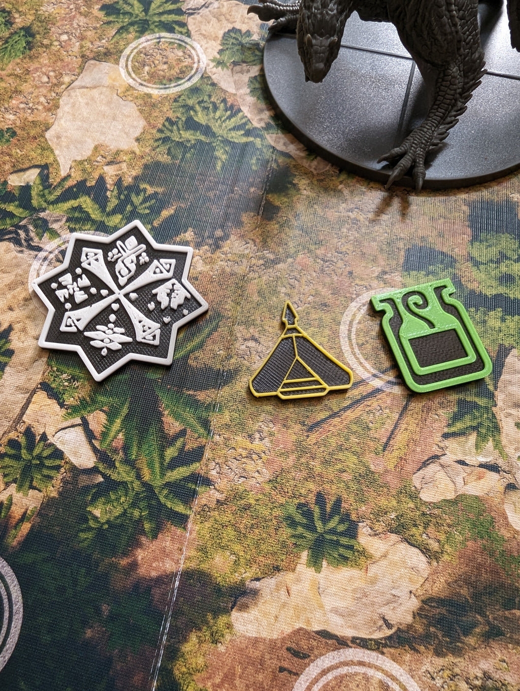 Game Tokens for Monster Hunter World Board