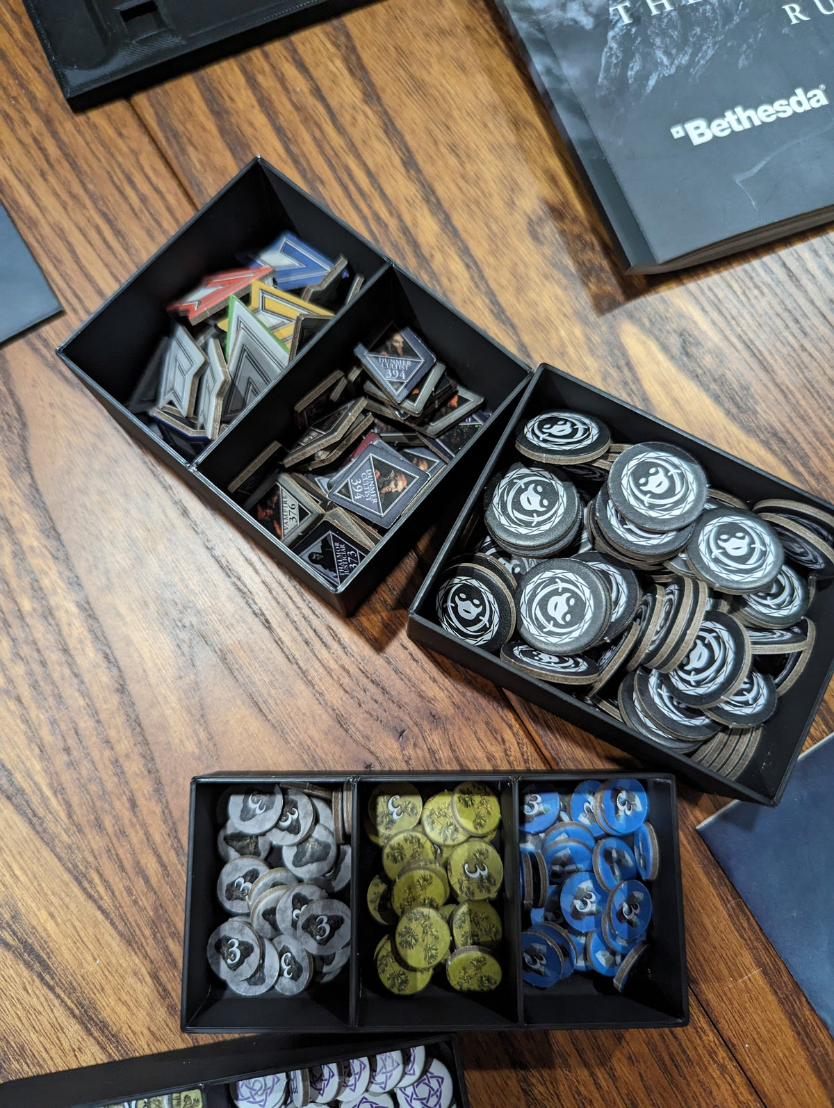 Token Organizers Insert for Skyrim: The Adventure Game