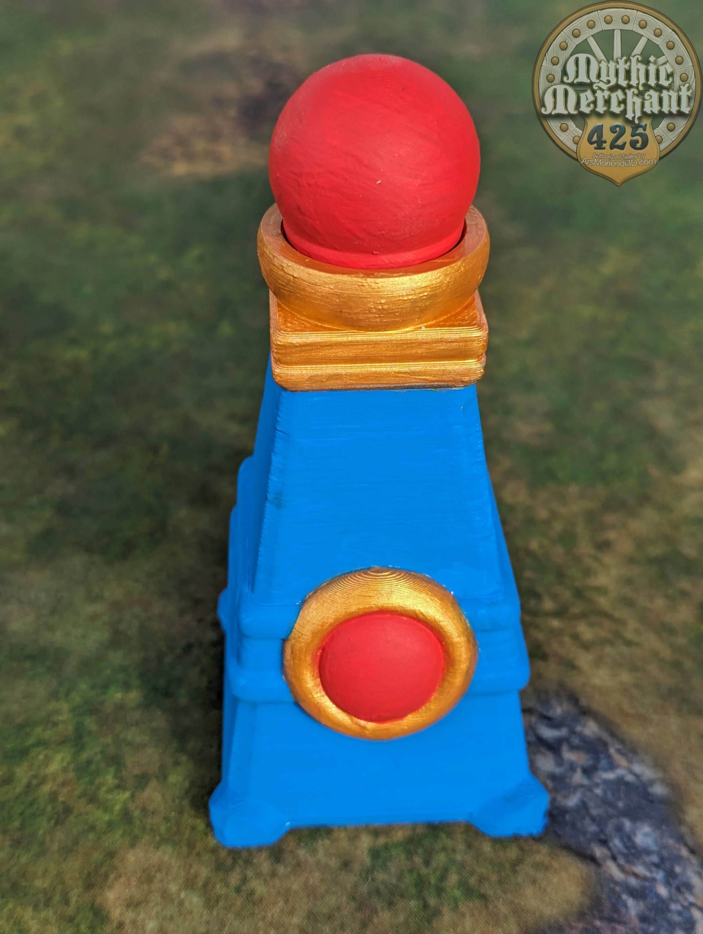 Magic Mana Potion 3D Printed Dice Jail | RPG Dice Vault | D20 Storage Box | Player Gift - Amplify Your Rolls with Arcane Reserves! - Black