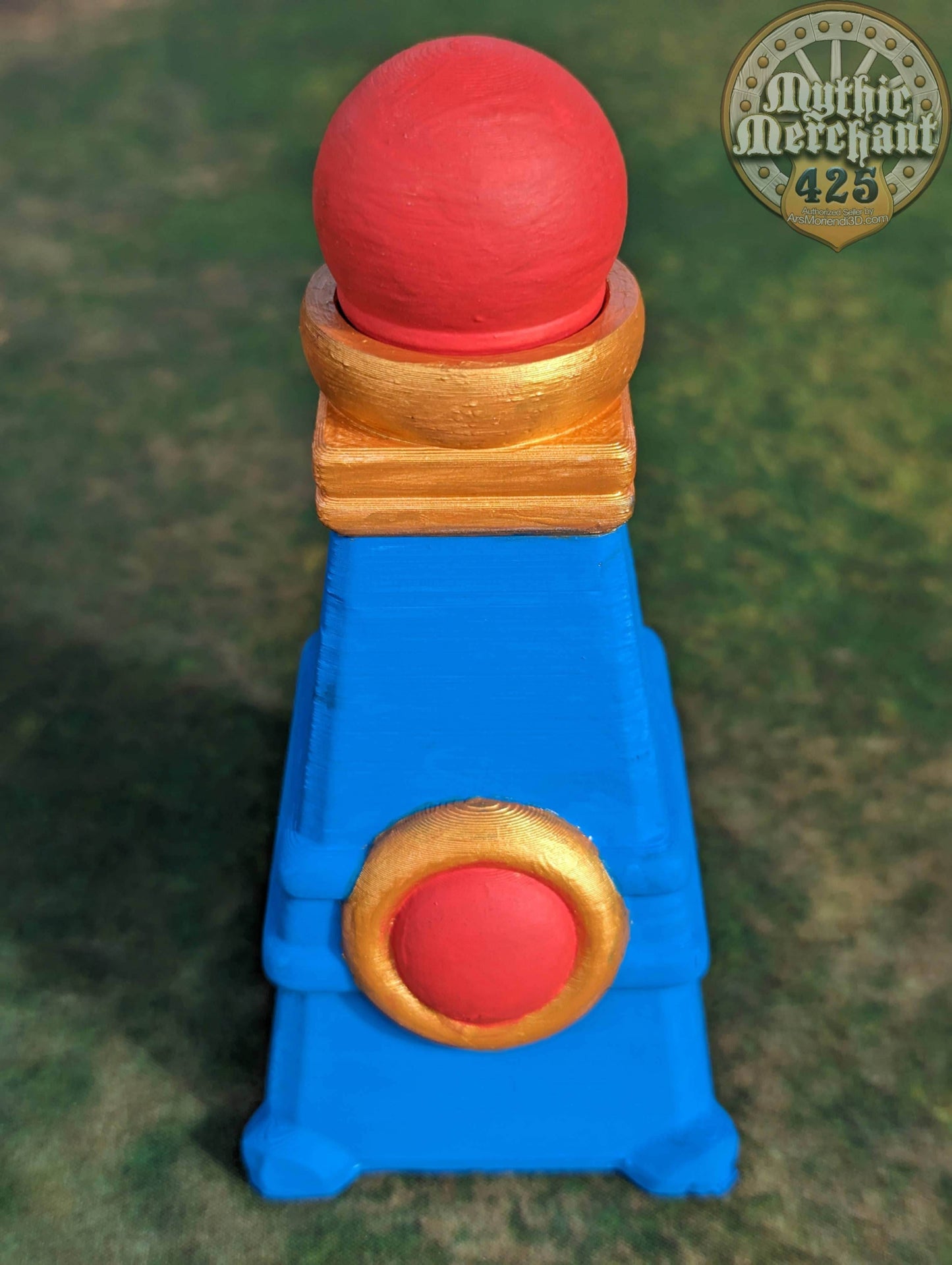 Magic Mana Potion 3D Printed Dice Jail | RPG Dice Vault | D20 Storage Box | Player Gift - Amplify Your Rolls with Arcane Reserves! - Black