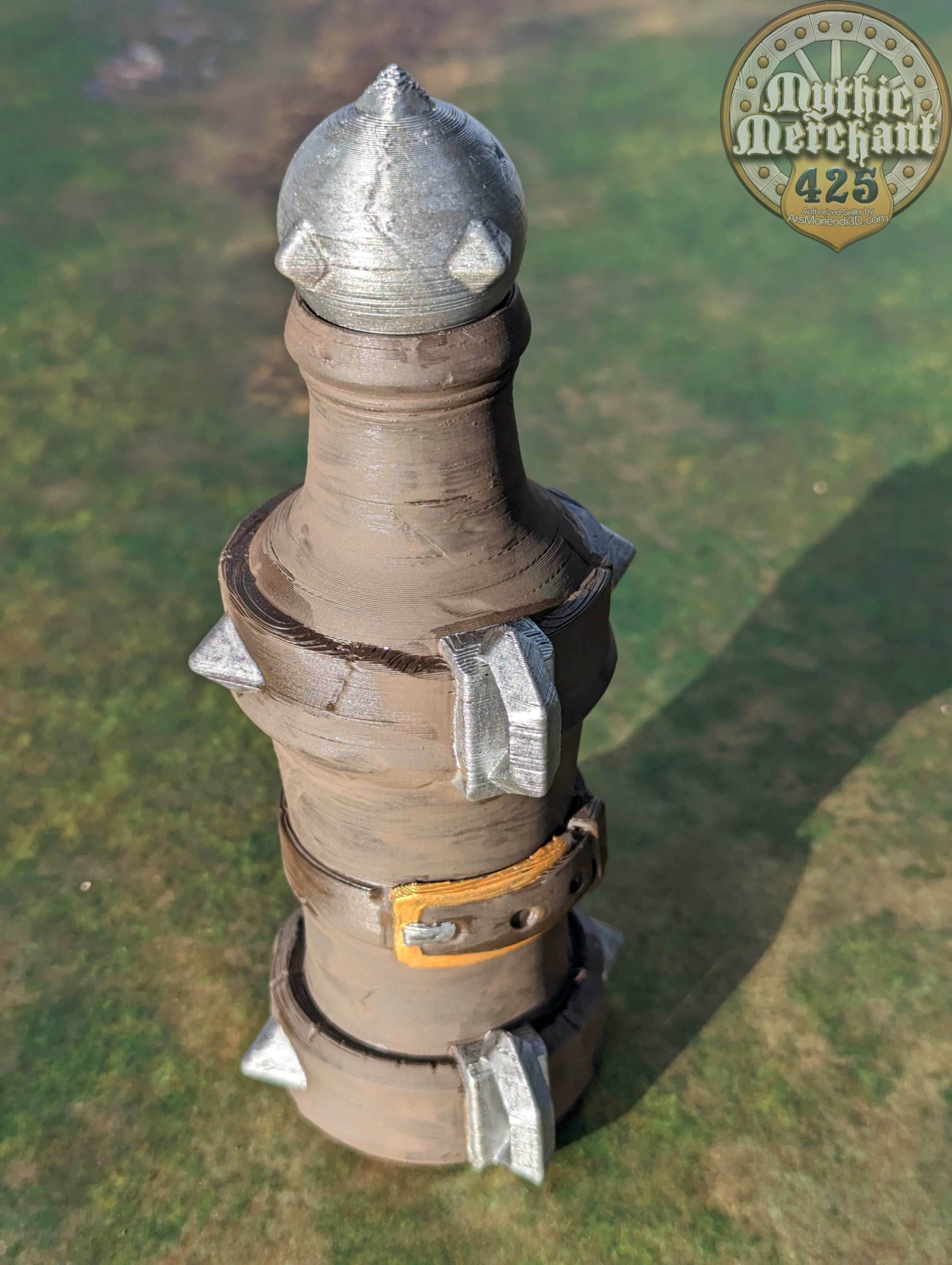 Ogre's Strength Potion 3D Printed Dice Jail | RPG Dice Vault | D20 Storage Box | Player Gift - Channel Massive Power! - Black / Yes- Include Random Dice Set