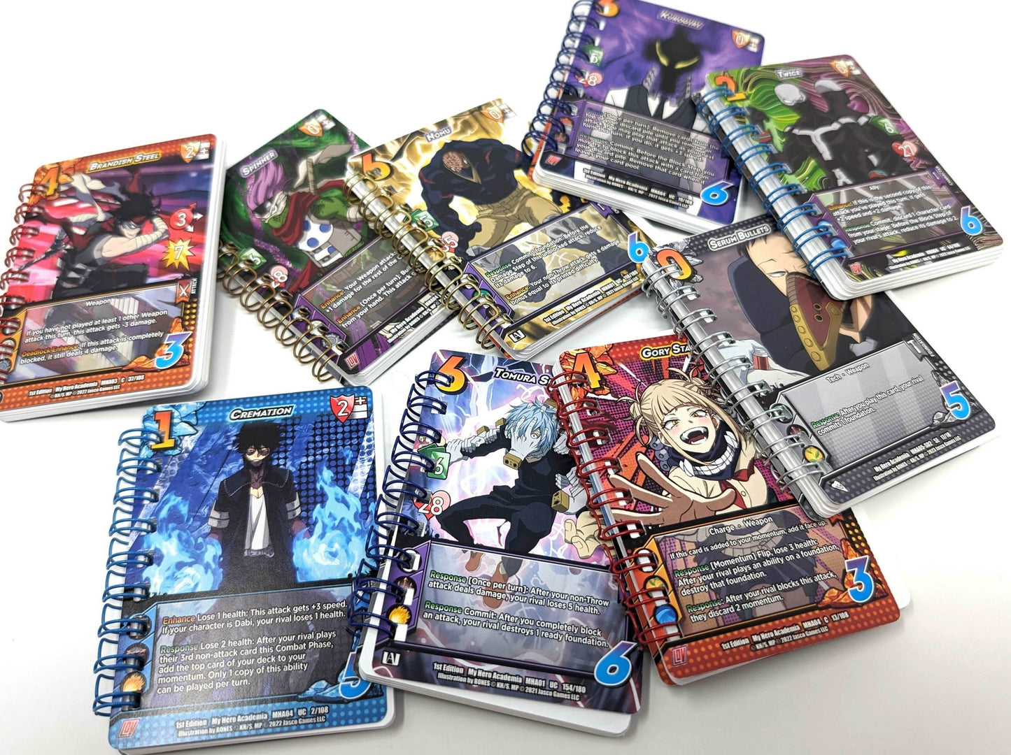 Heroes & Teachers MHA Trading Card Notebook - Random Hero