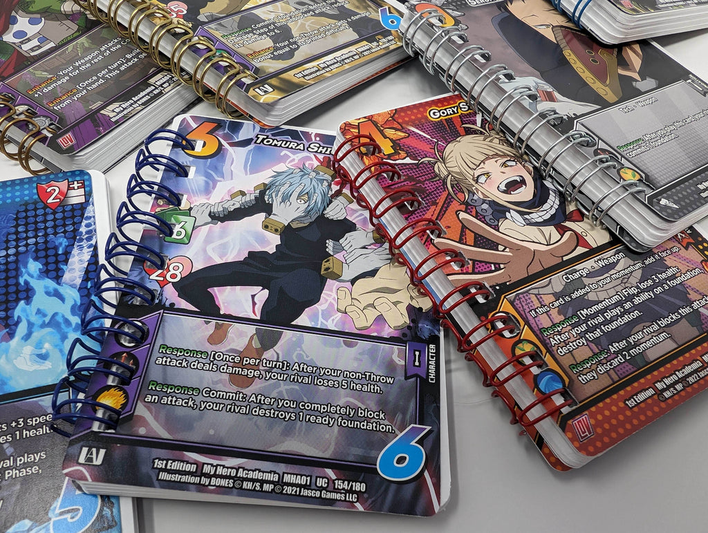 Students & Kids MHA Trading Card Notebook - Random Student