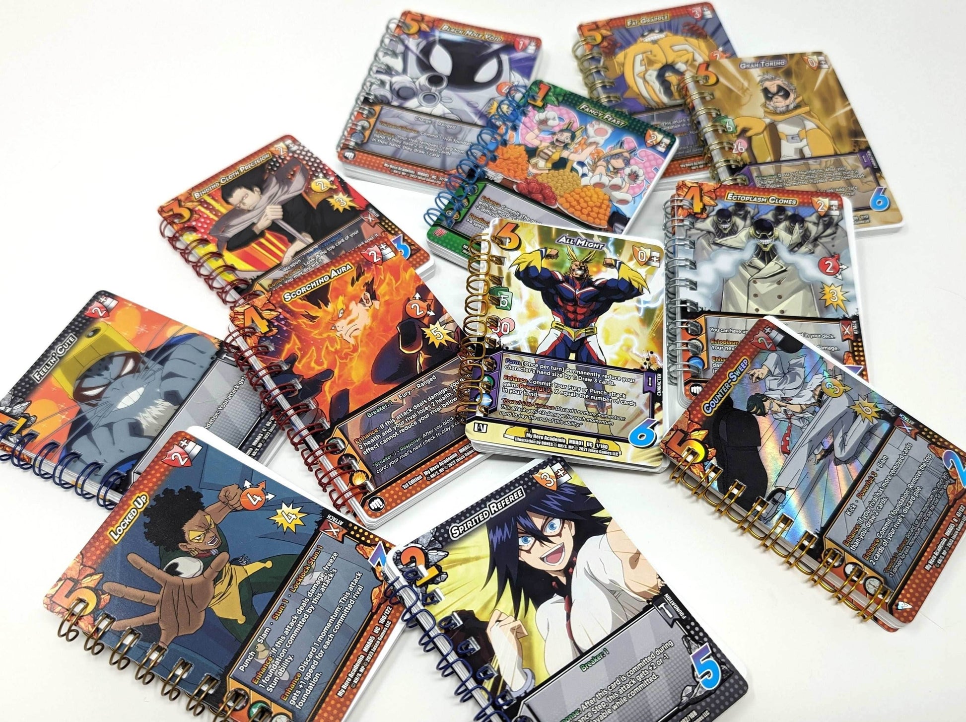 Heroes & Teachers MHA Trading Card Notebook - Random Hero