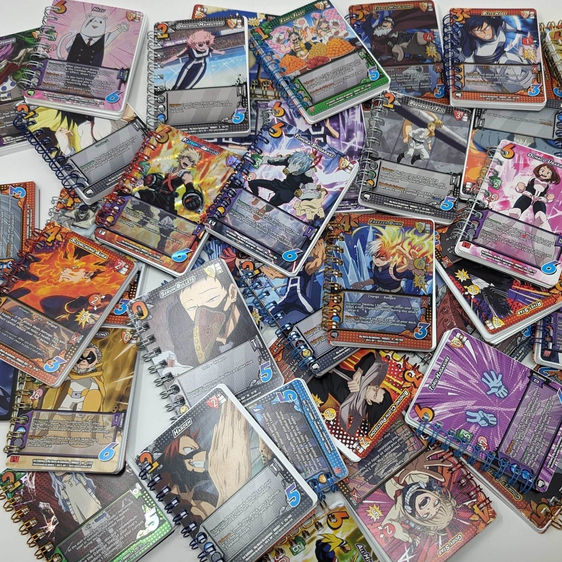 Heroes & Teachers MHA Trading Card Notebook - Random Hero