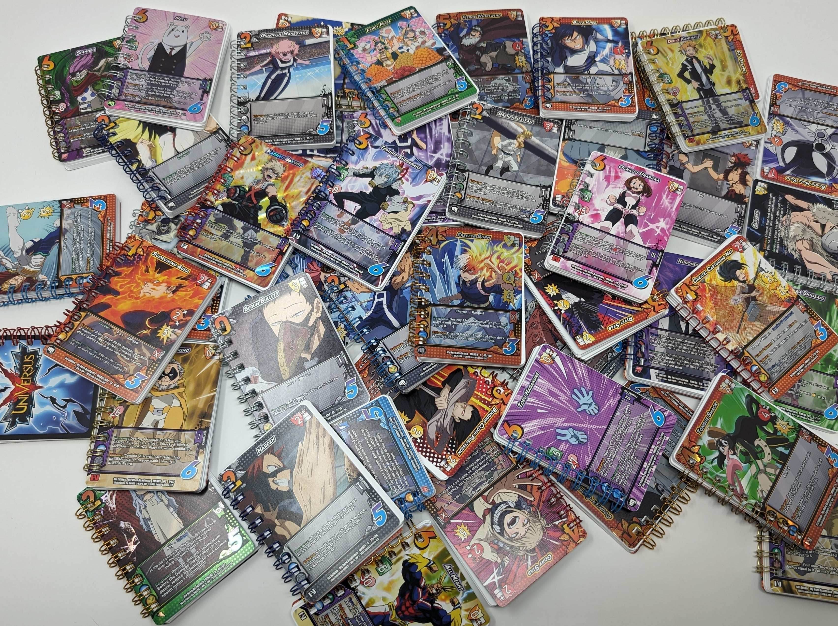 Villains MHA Trading Card Notebook - Random Villain