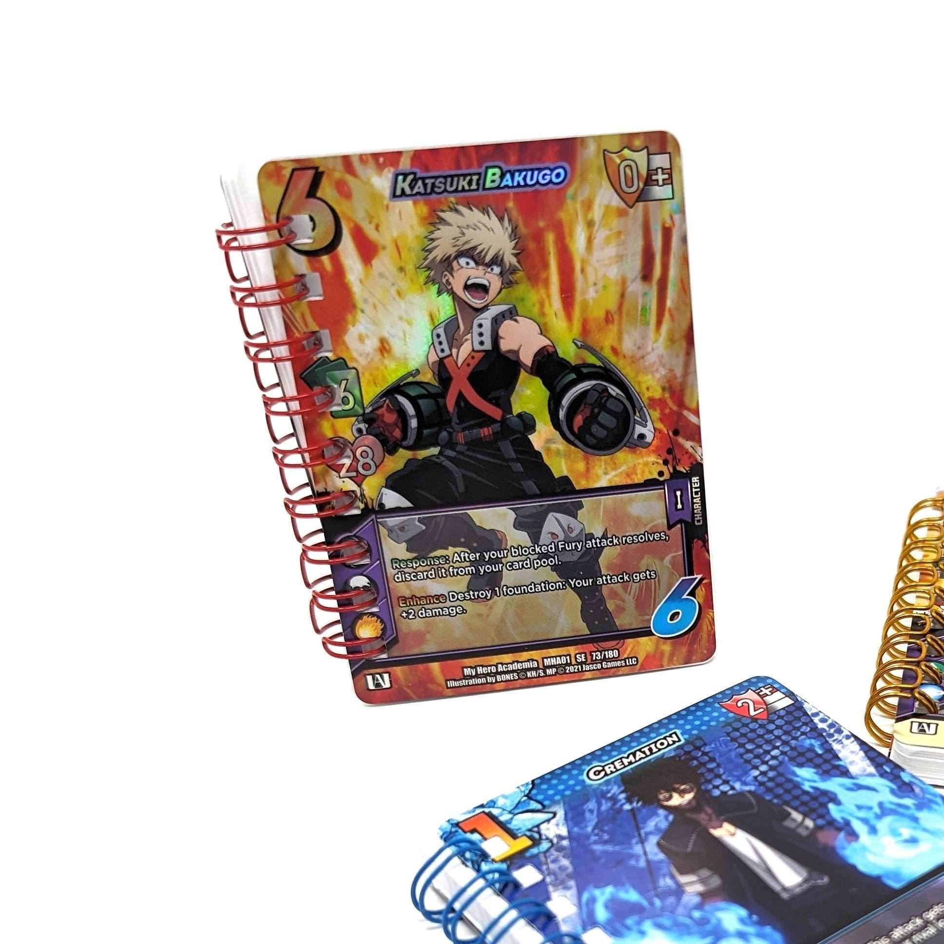Heroes & Teachers MHA Trading Card Notebook - Random Hero