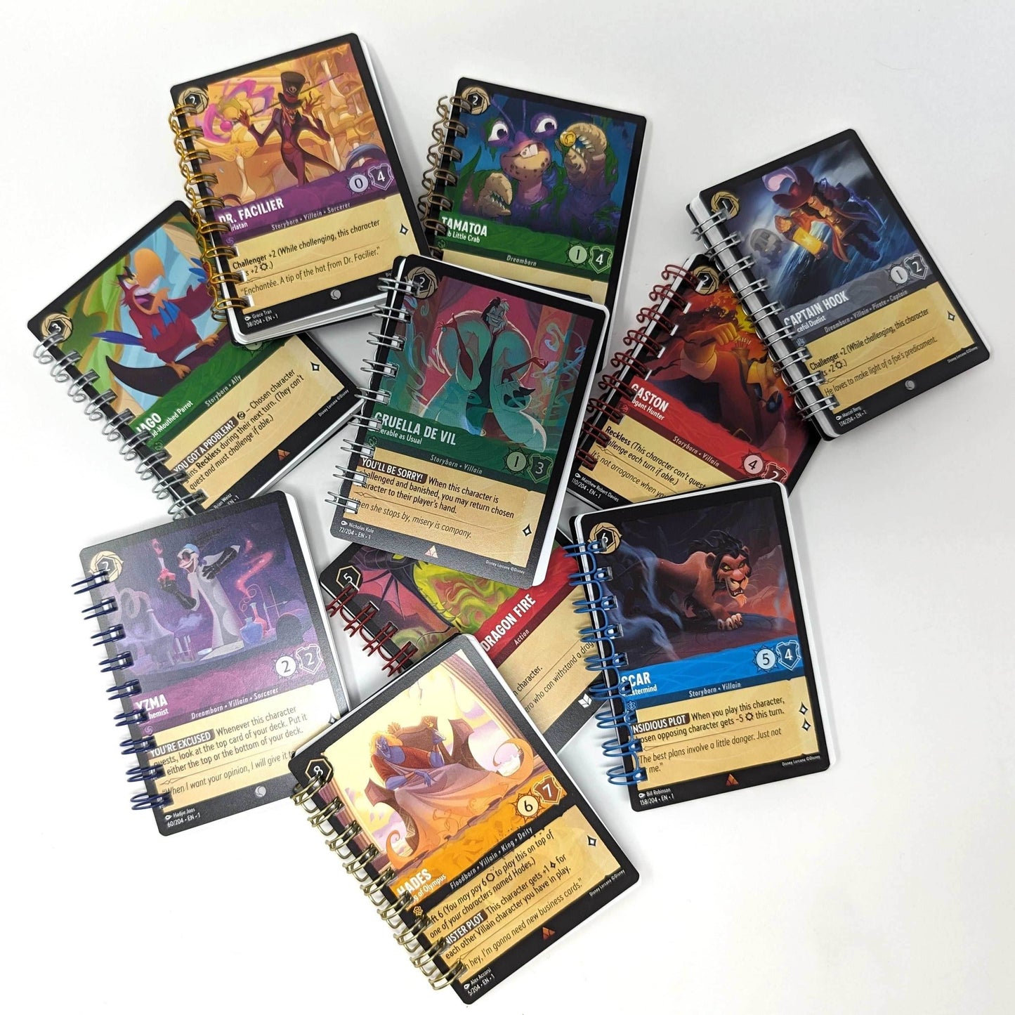 Disney Lorcana Trading Card Notebook - Random Card