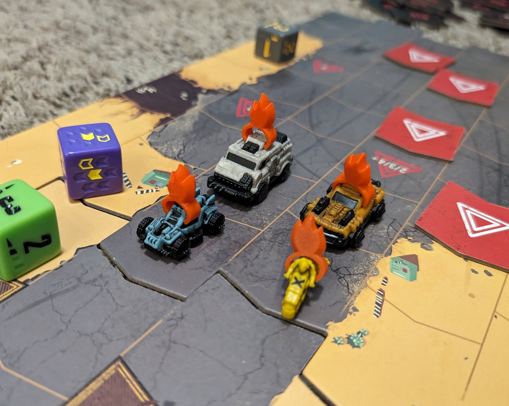 Fire Tokens for Thunder Road - Vendetta