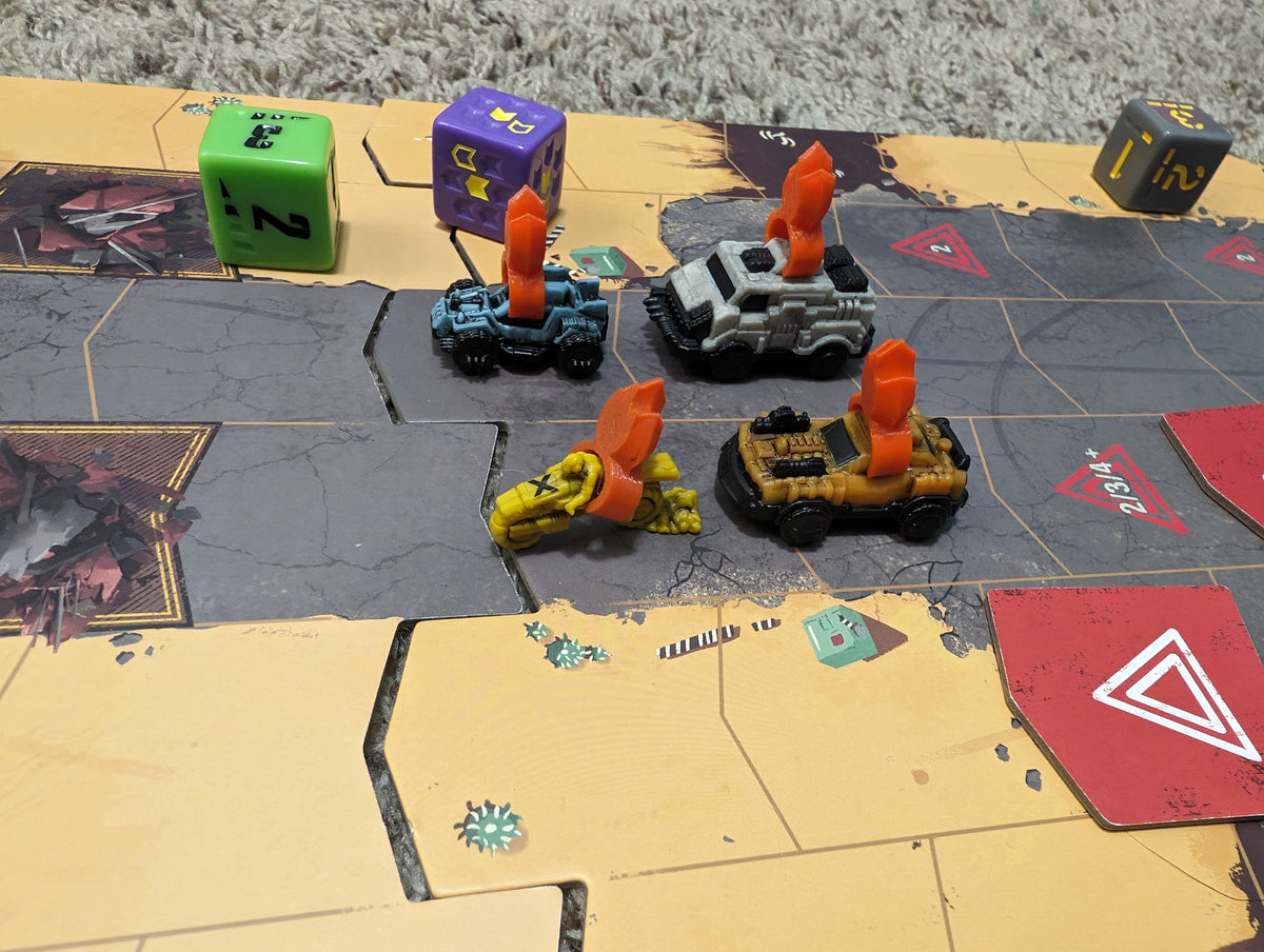 Fire Tokens for Thunder Road - Vendetta