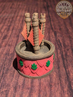 Ranger Class 3D Printed Dice Jail | RPG Dice Vault | D20 Storage Box | Wargaming - Player Gift - Traverse Wild Realms with Precision Rolls. - Black / Yes- Include Random Dice Set