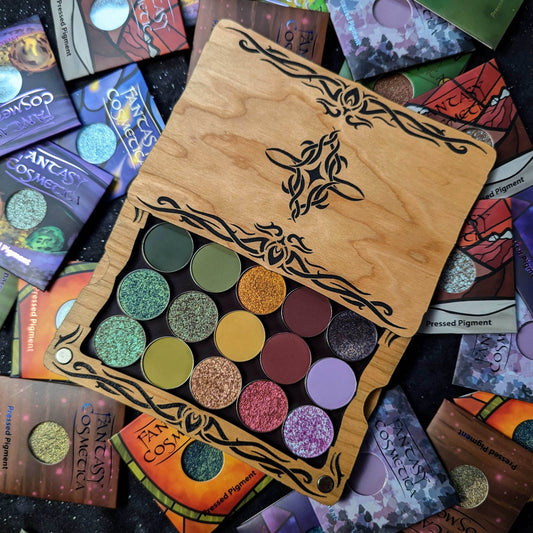 The Palette of Power - Empty Magnetic Palette - 15 Pan - Black