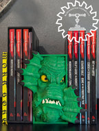 Swamp Creature Merman Monster 3D Printed Book Nook- Miniatures of Madness- It Came from Beneath the Sea!