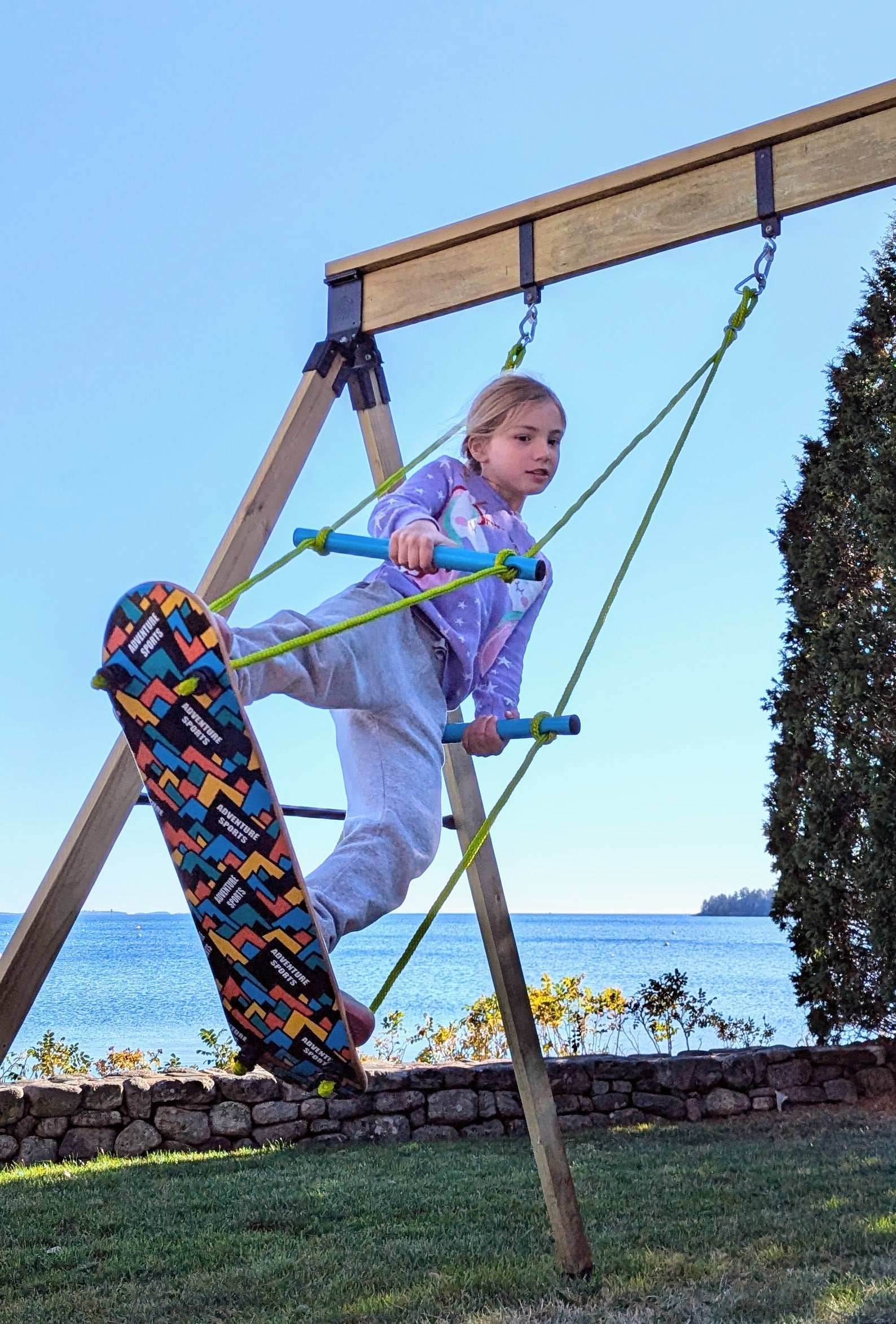 Adventure Skateboard Swing - 
