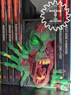 Zombie Undead Monster 3D Printed Book Nook- Miniatures of Madness- Beware the Undead!
