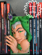 Medusa 3D Printed Book Nook- Miniatures of Madness- Beware the Gaze of Medusa!