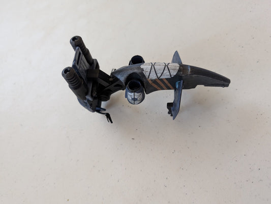 B'omarr Monastery Assault Blue STAP Speeder 1998 Star Wars  Hasbro (Vintage, Action Figure, Missing parts/accessories, Collectable, Toy)