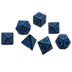 Enchanted Seas - 7 Piece DnD Dice Set | Acrylic RPG Gaming Dice - 