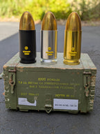 9mm Bullet Bluetooth Speaker Nickle