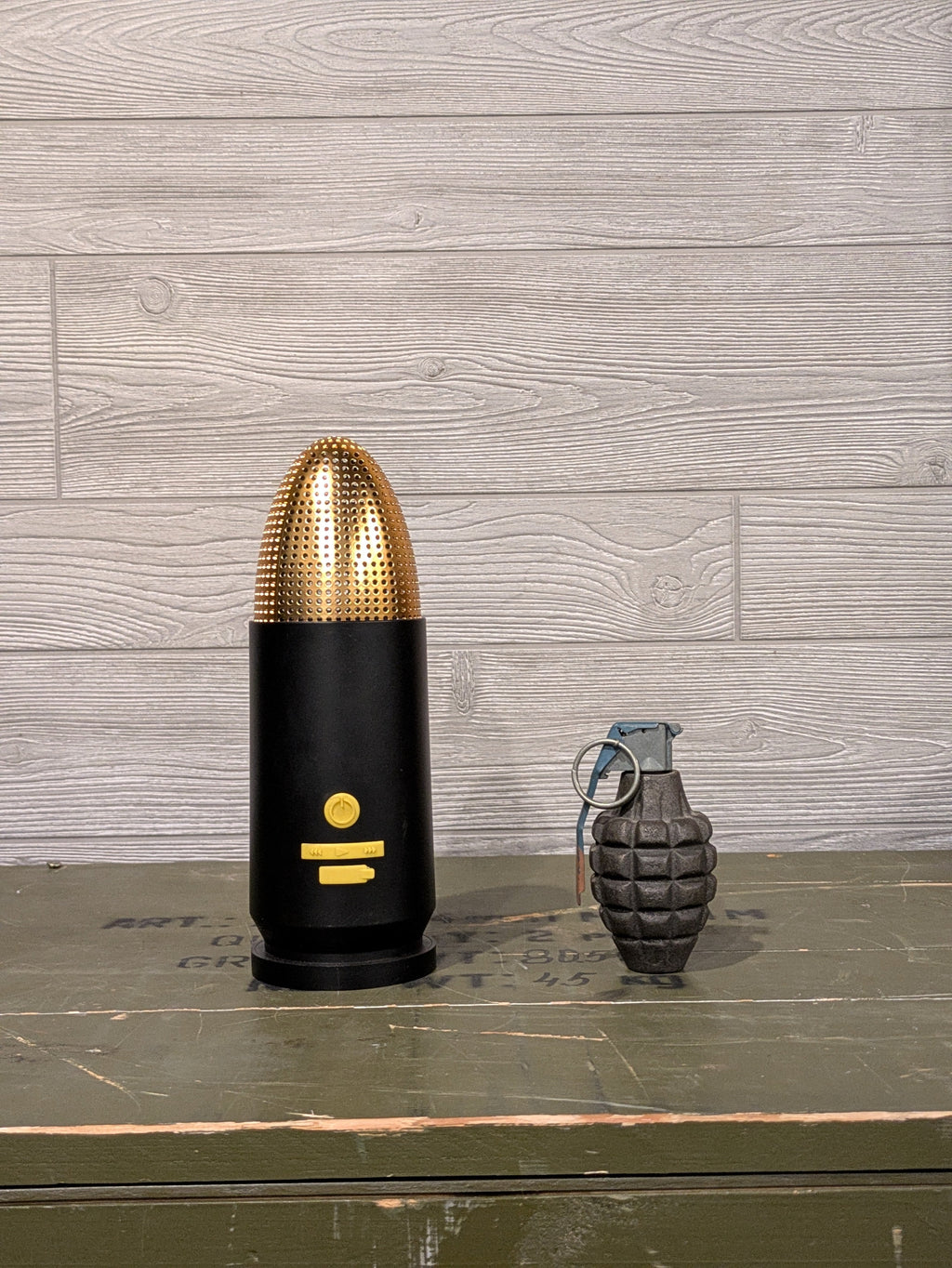 9mm Bullet Bluetooth Speaker Black