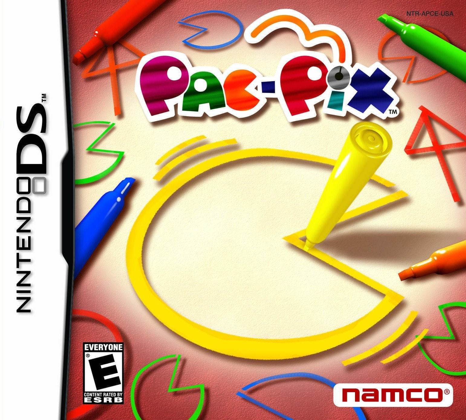 Pac Pix (Nintendo DS) - Game Manual Only