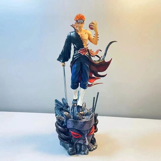 Pain Nagato Figurines, Naruto Akatsuki Yahiko Anime Collectible Figures 11 in