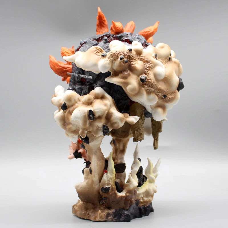 Pain vs Nine Tails Chibaku Tensei Anime Figure, Naruto Shippuden Battle Series Collection PVC 23cm